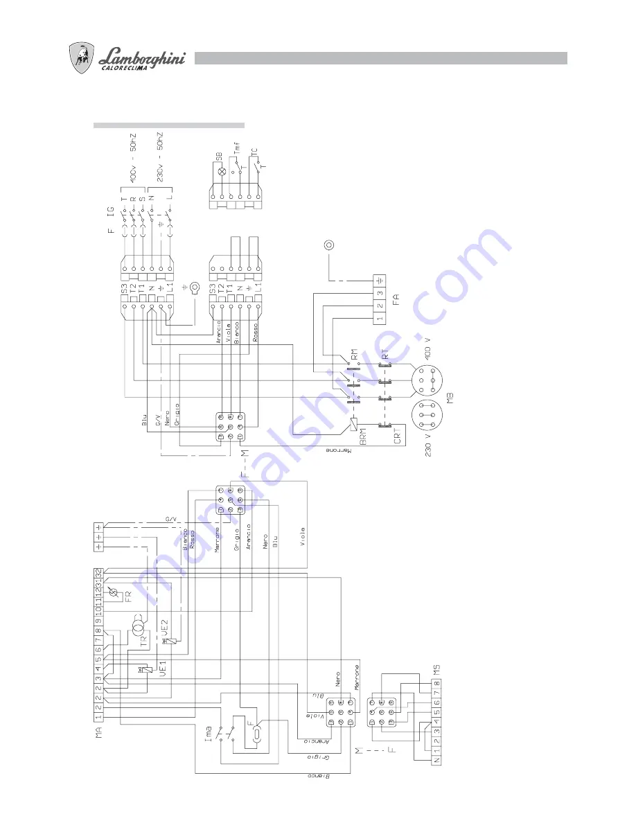 Lamborghini Caloreclima ECO 50/2 Installation And Maintenance Manual Download Page 100