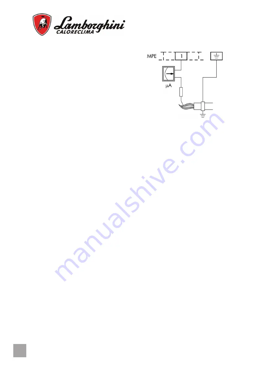 Lamborghini Caloreclima EM 16-E Installation And Maintenance Manual Download Page 20