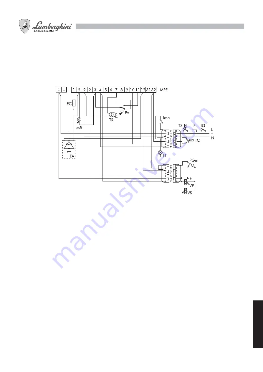 Lamborghini Caloreclima EM 26-E User Manual Download Page 113