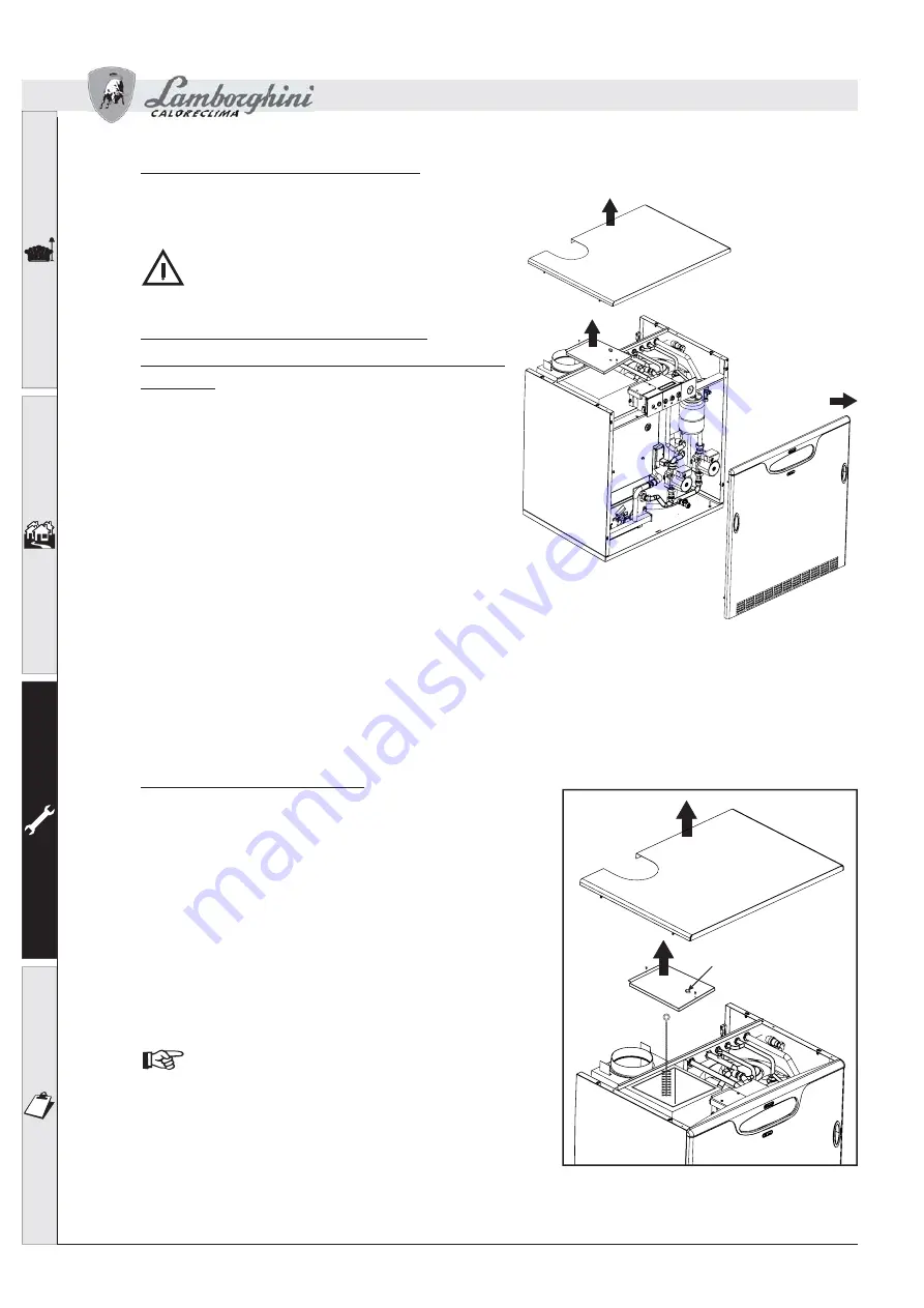 Lamborghini Caloreclima ERA F 30 B 60 Instructions Manual Download Page 16