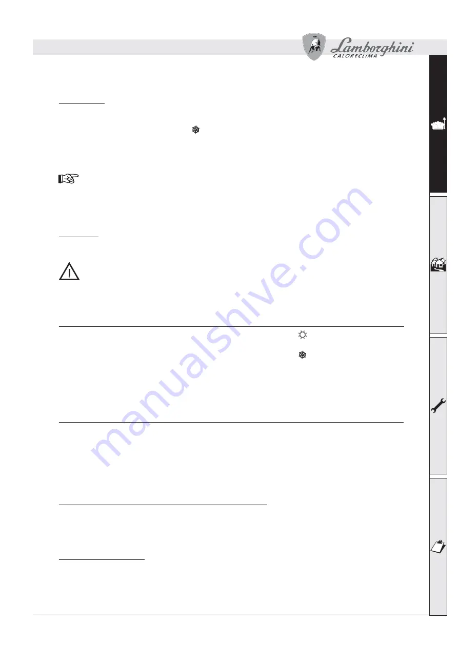 Lamborghini Caloreclima ERA F 30 B 60 Instructions Manual Download Page 49