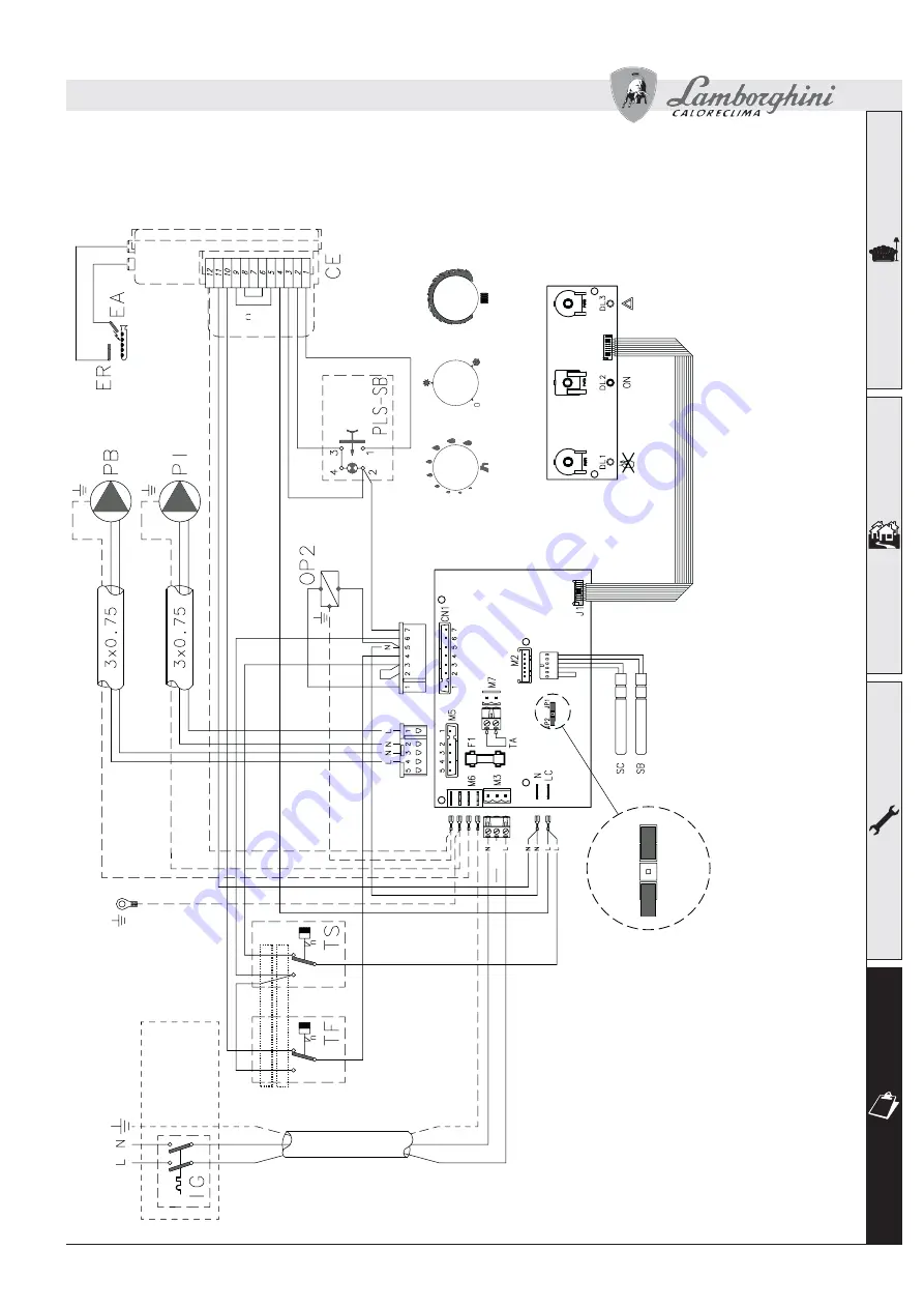 Lamborghini Caloreclima ERA F 30 B 60 Instructions Manual Download Page 67