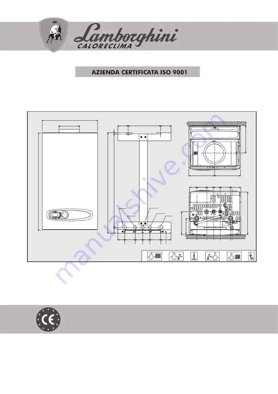 Lamborghini Caloreclima FL 32 MCA Instructions For Use, Installation And Maintenance Download Page 1