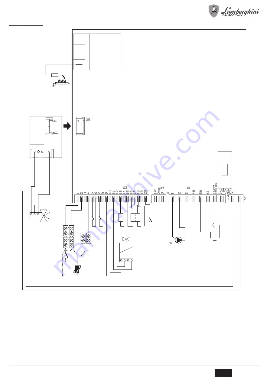 Lamborghini Caloreclima FL 32 MCA Instructions For Use, Installation And Maintenance Download Page 19