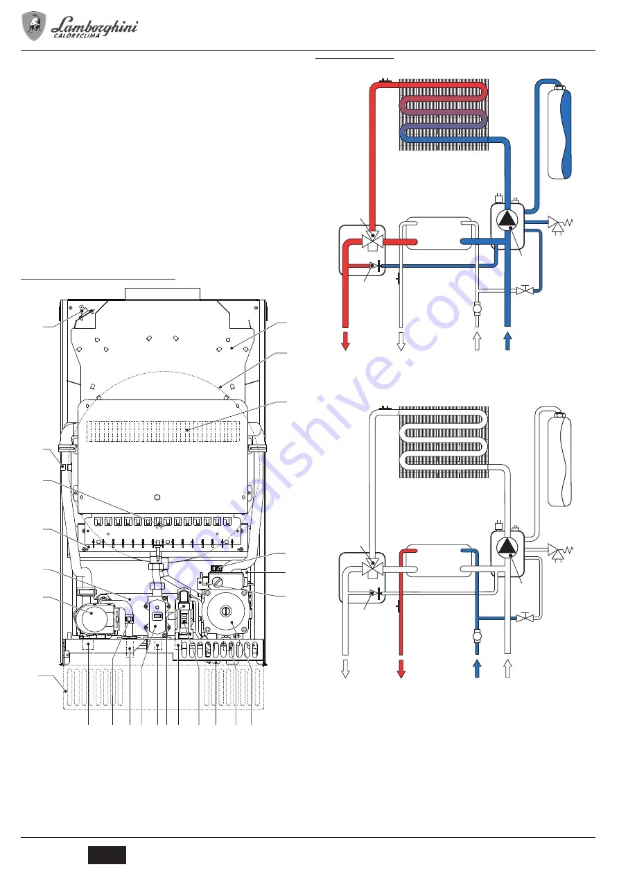 Lamborghini Caloreclima FL 32 MCA Instructions For Use, Installation And Maintenance Download Page 26