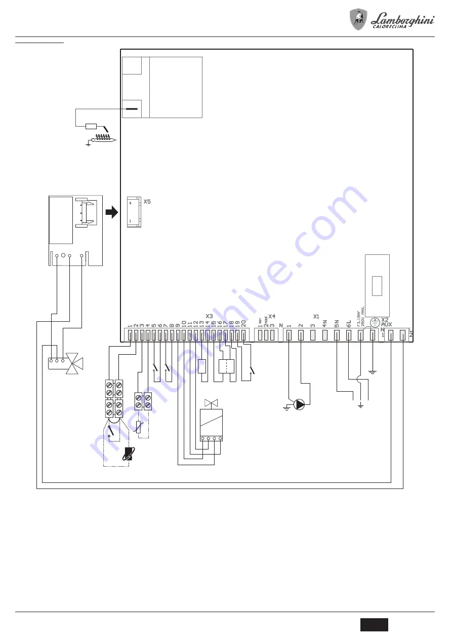 Lamborghini Caloreclima FL 32 MCA Instructions For Use, Installation And Maintenance Download Page 55