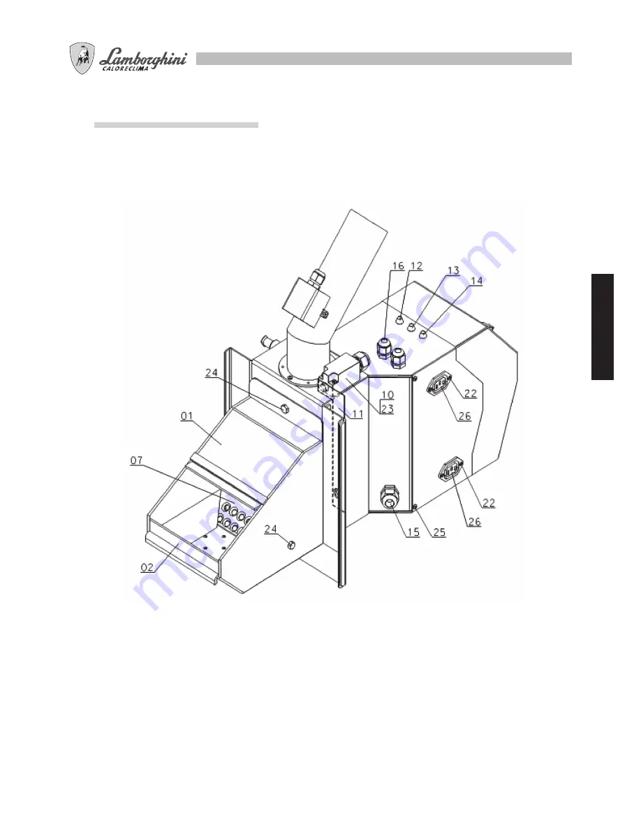 Lamborghini Caloreclima GP 20 Installation And Maintenance Manual Download Page 9