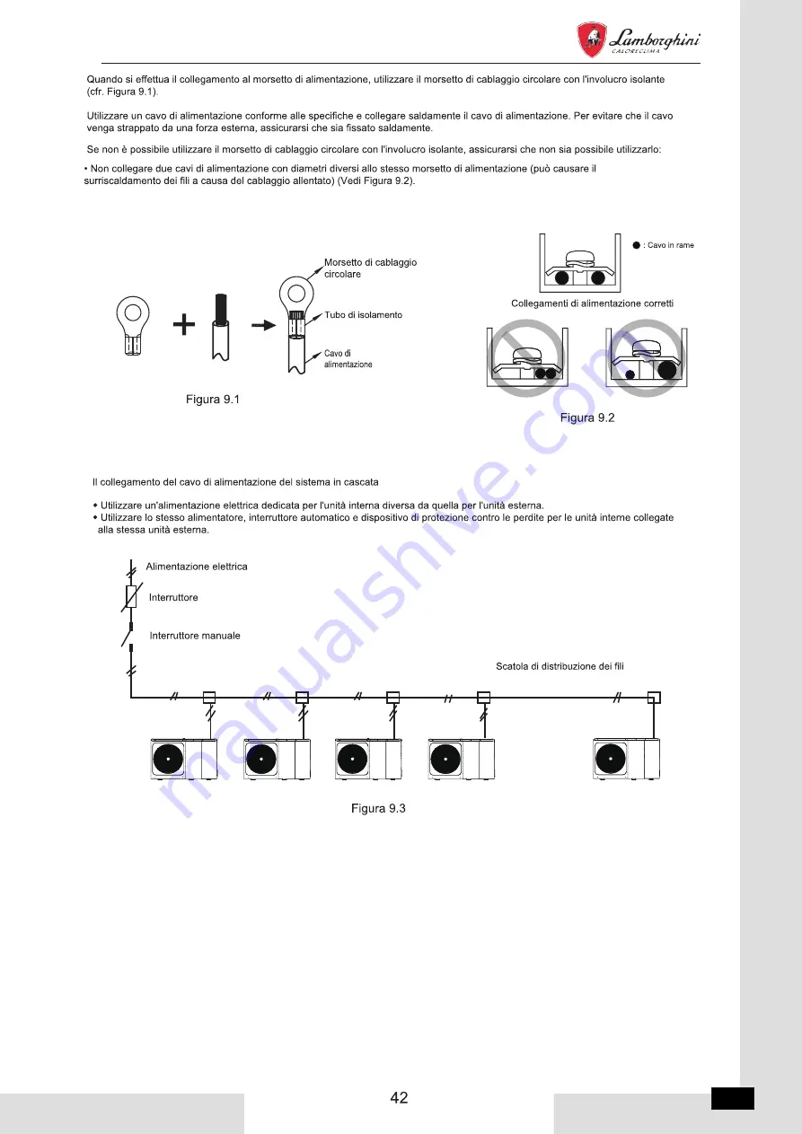 Lamborghini Caloreclima IDOLA M 3.2 Manual Download Page 45