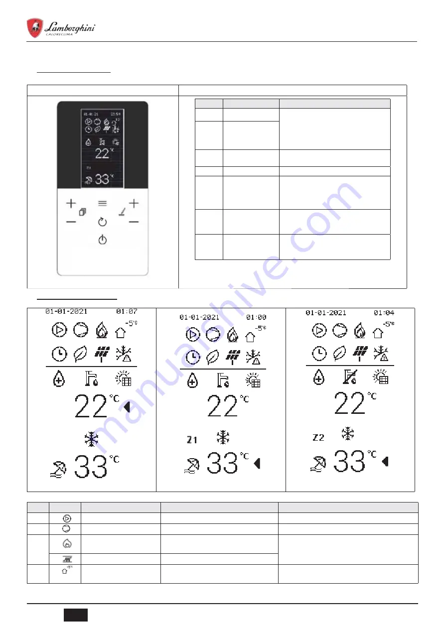 Lamborghini Caloreclima IDOLA SW-T 3.2 Installation, Maintenance And User Manual Download Page 40