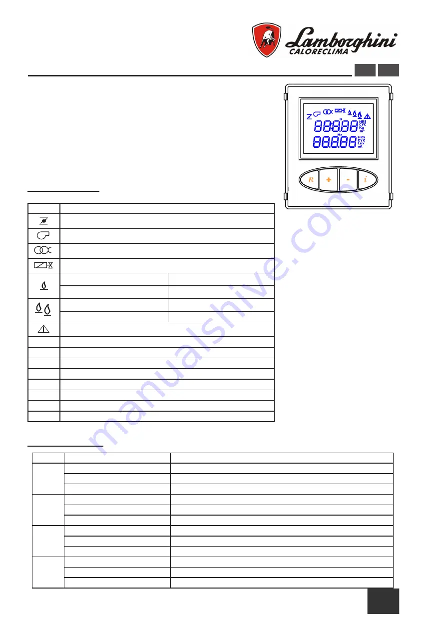 Lamborghini Caloreclima LMB G 300 Instructions For Installation, Use And Maintenance Manual Download Page 25