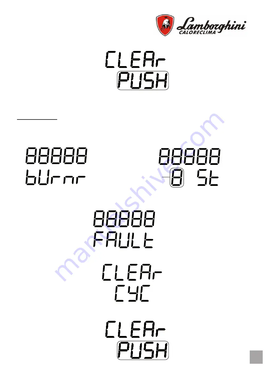 Lamborghini Caloreclima LMB LO 300 BC 2ST Installation And Maintenance Manual Download Page 63