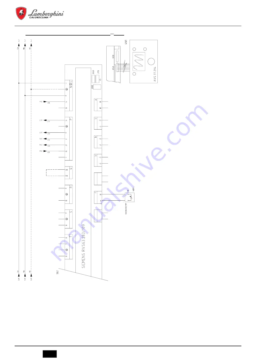 Lamborghini Caloreclima MEGAPREX N 1060N Instruction For Use, Installation And Assembly Download Page 76