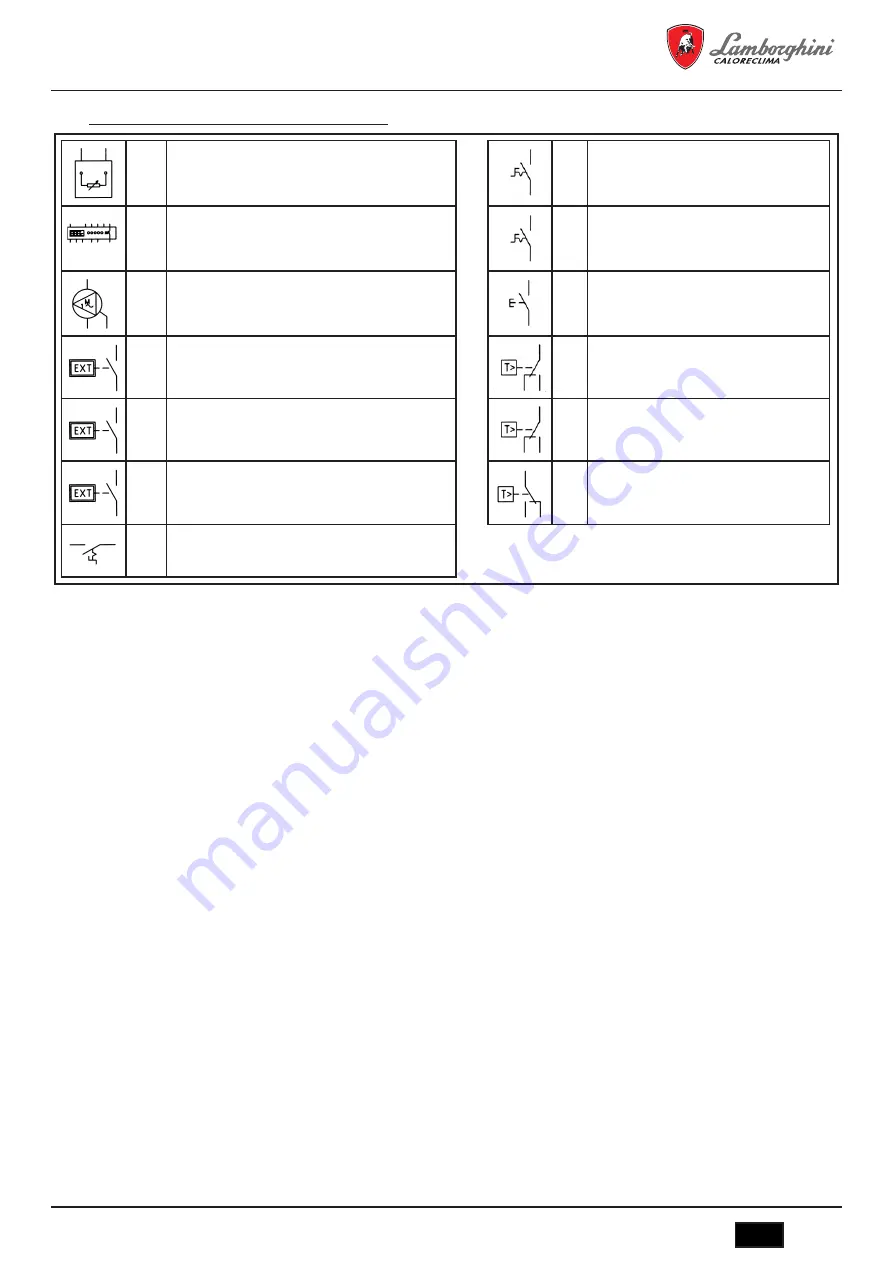 Lamborghini Caloreclima MEGAPREX N 720N Instruction For Use, Installation And Assembly Download Page 73