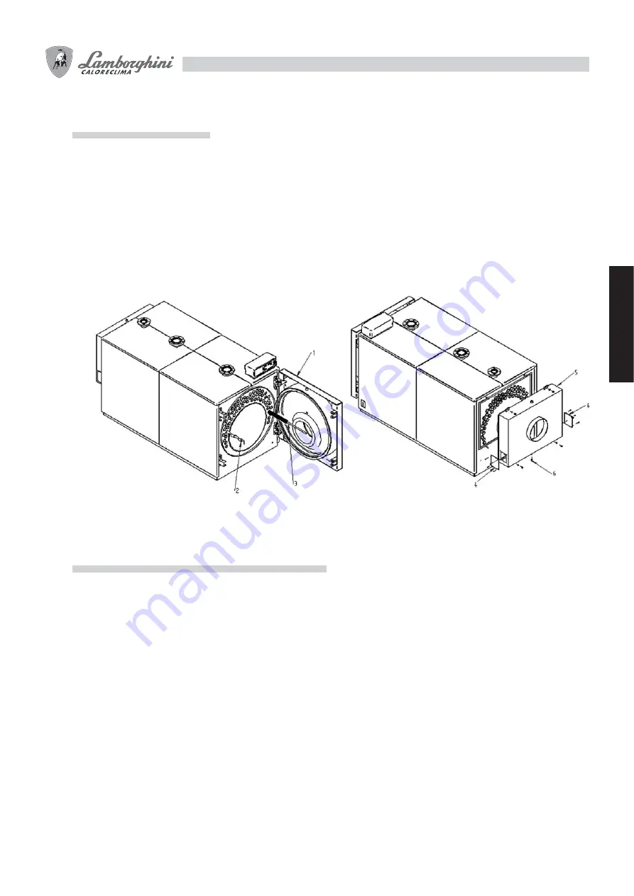 LAMBORGHINI MEGA 92 Operating, Installation And Maintenance Instructions Download Page 55