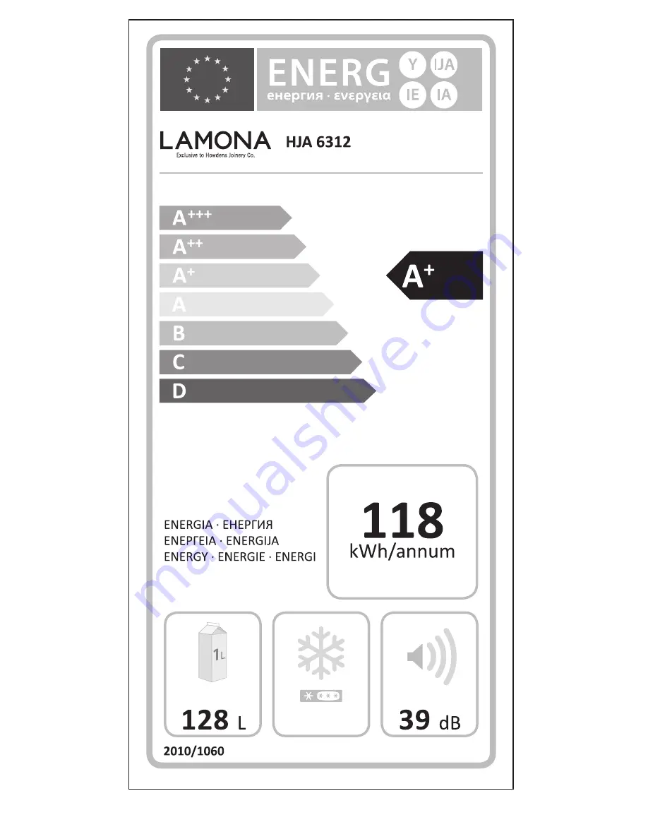 Lamona HJA6312 User'S Installation Manual Download Page 13