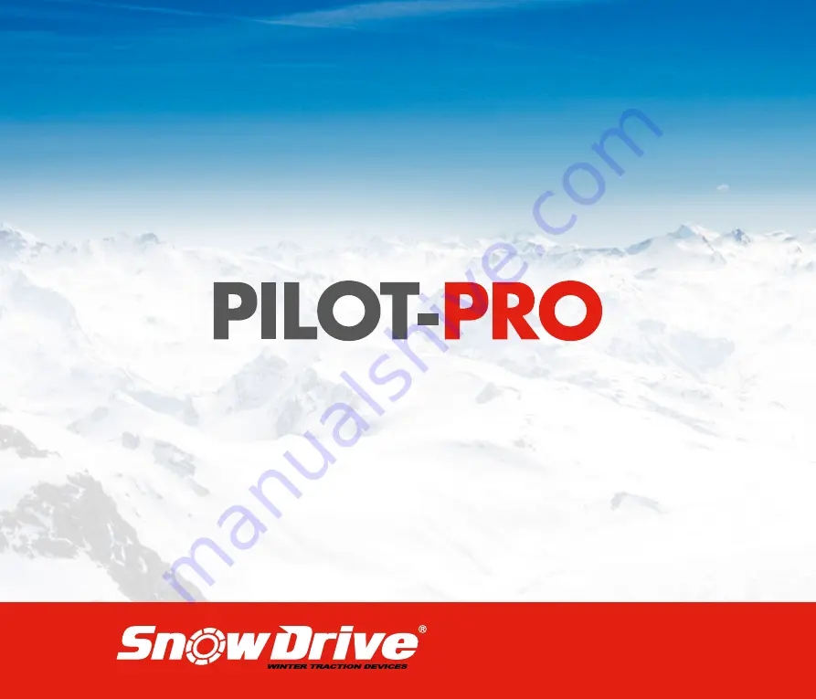 Lampa SnowDrive Pilot-Pro Series Скачать руководство пользователя страница 32