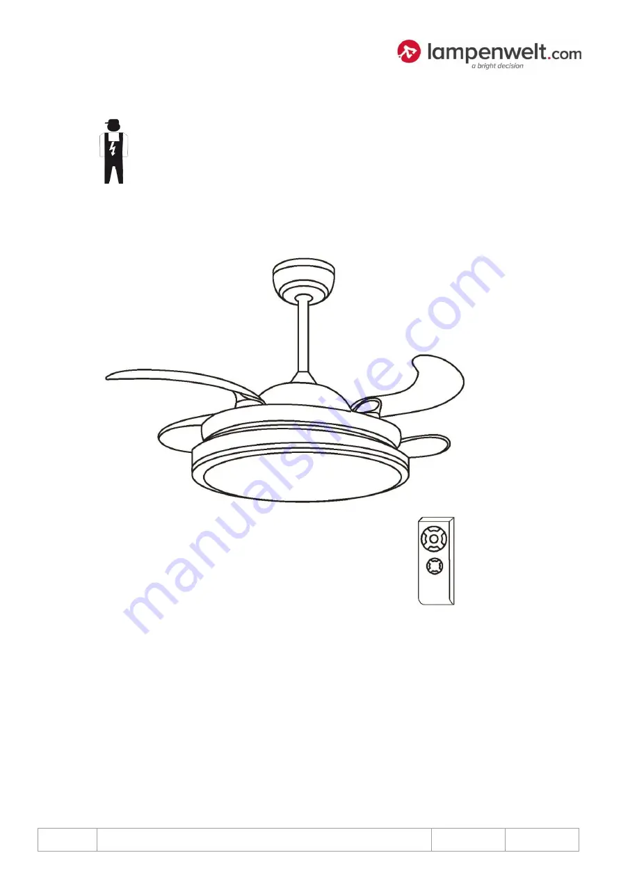 Lampenwelt 4018211 Mounting Instructions Download Page 19