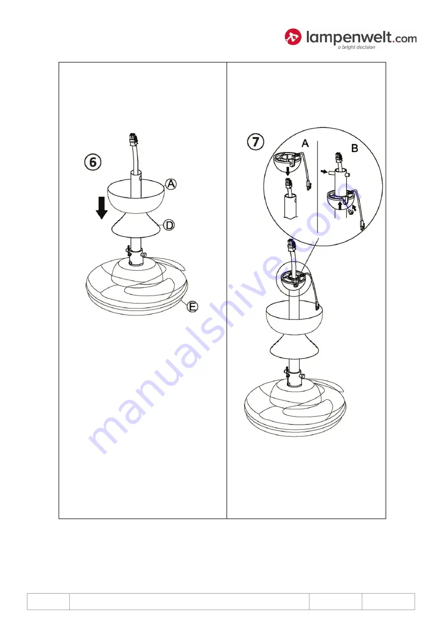 Lampenwelt 4018211 Mounting Instructions Download Page 24