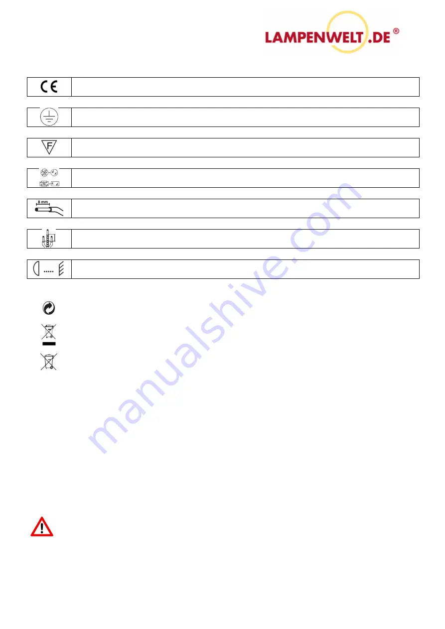 Lampenwelt 9616014 Operating Instructions Manual Download Page 6