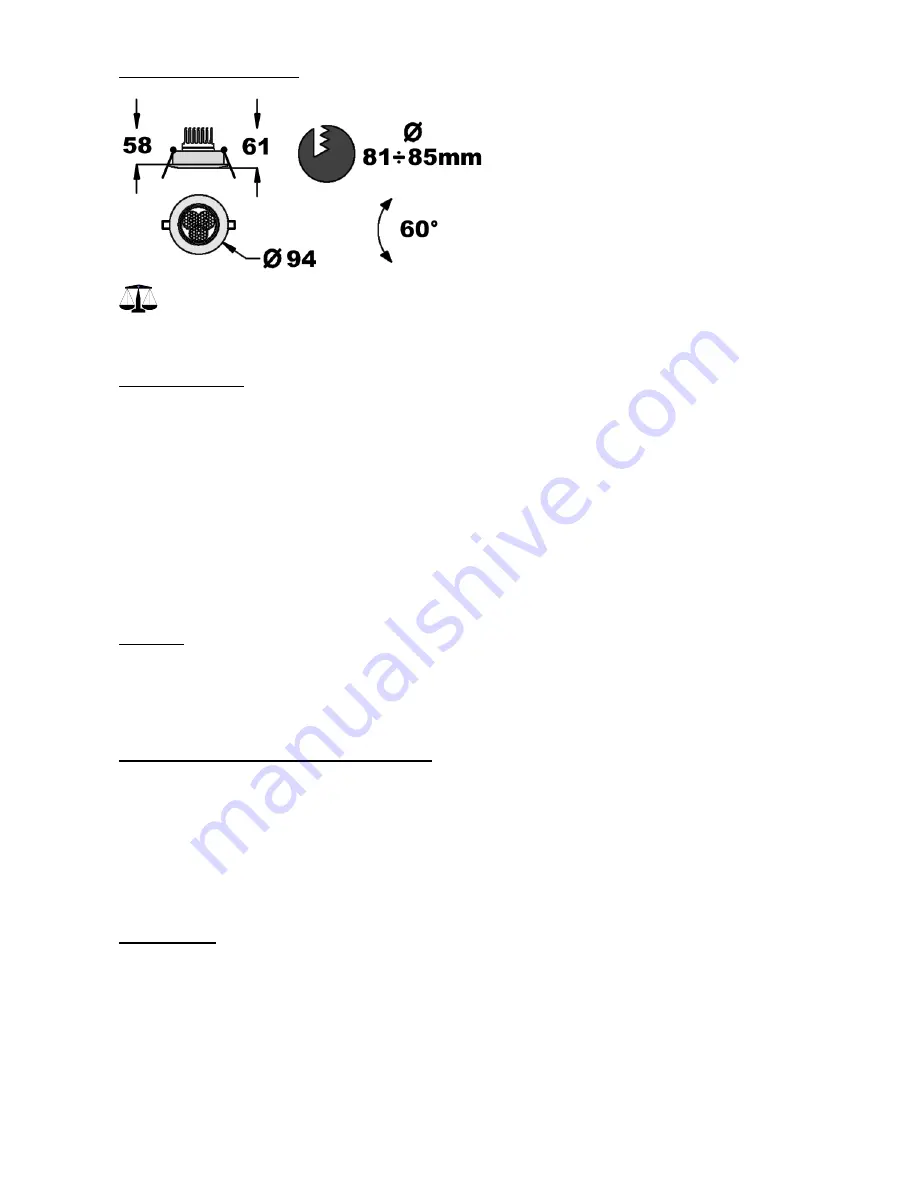 Lampo IP40 Led Colour Скачать руководство пользователя страница 3