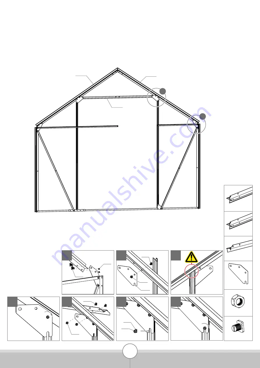 LAMS CARVI 8,10 M2 Assembly Instructions Manual Download Page 18