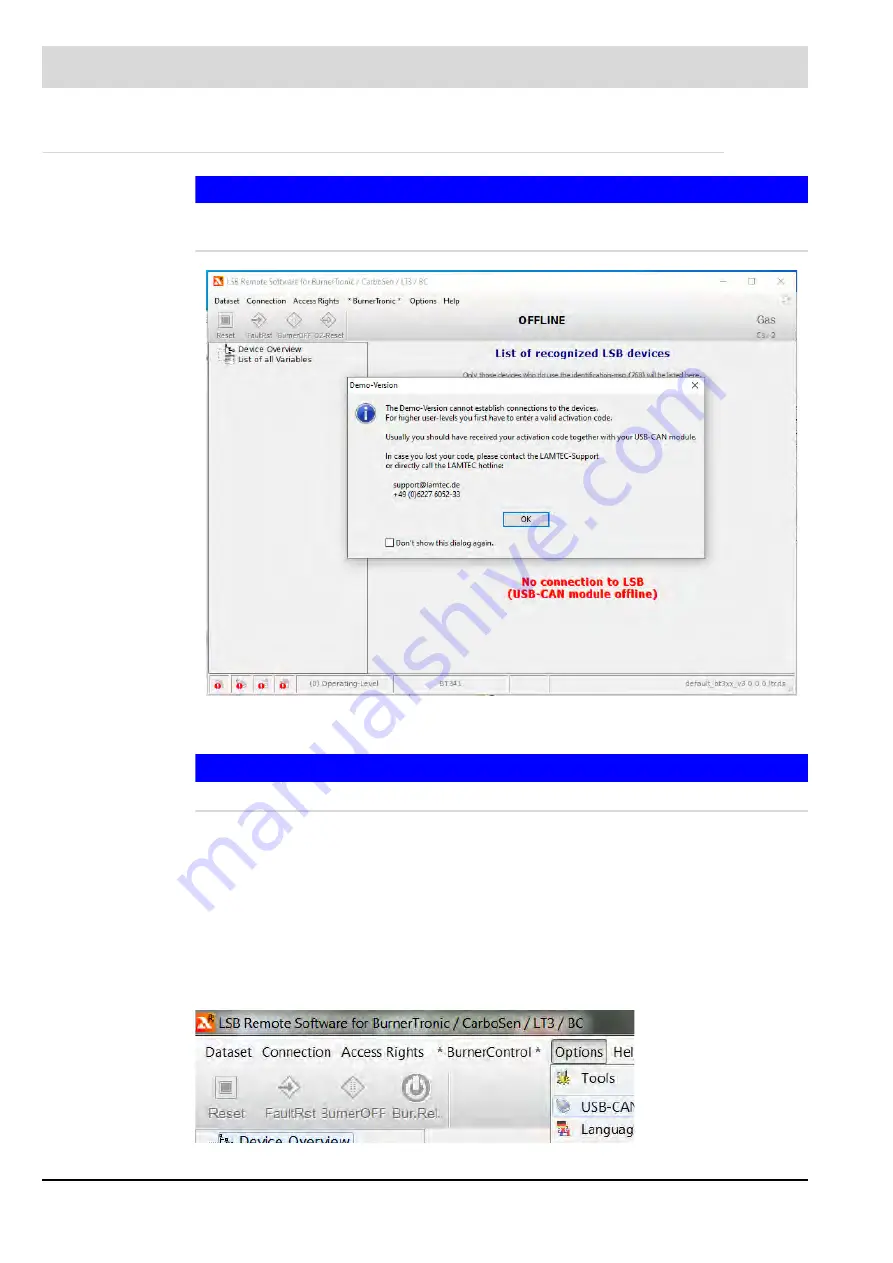 Lamtec BT300 BurnerTronic Manual Download Page 110