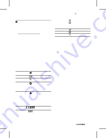 Lanaform ABPM-100 Instruction Manual Download Page 25