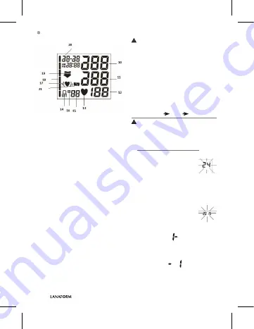 Lanaform ABPM-100 Instruction Manual Download Page 40