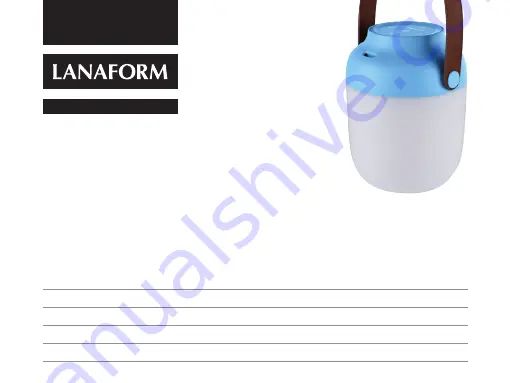 Lanaform Summer Night Manual Download Page 1