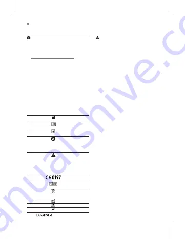 Lanaform WBPM-100 Manual Download Page 60