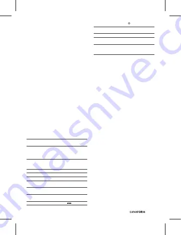 Lanaform WBPM-100 Manual Download Page 67