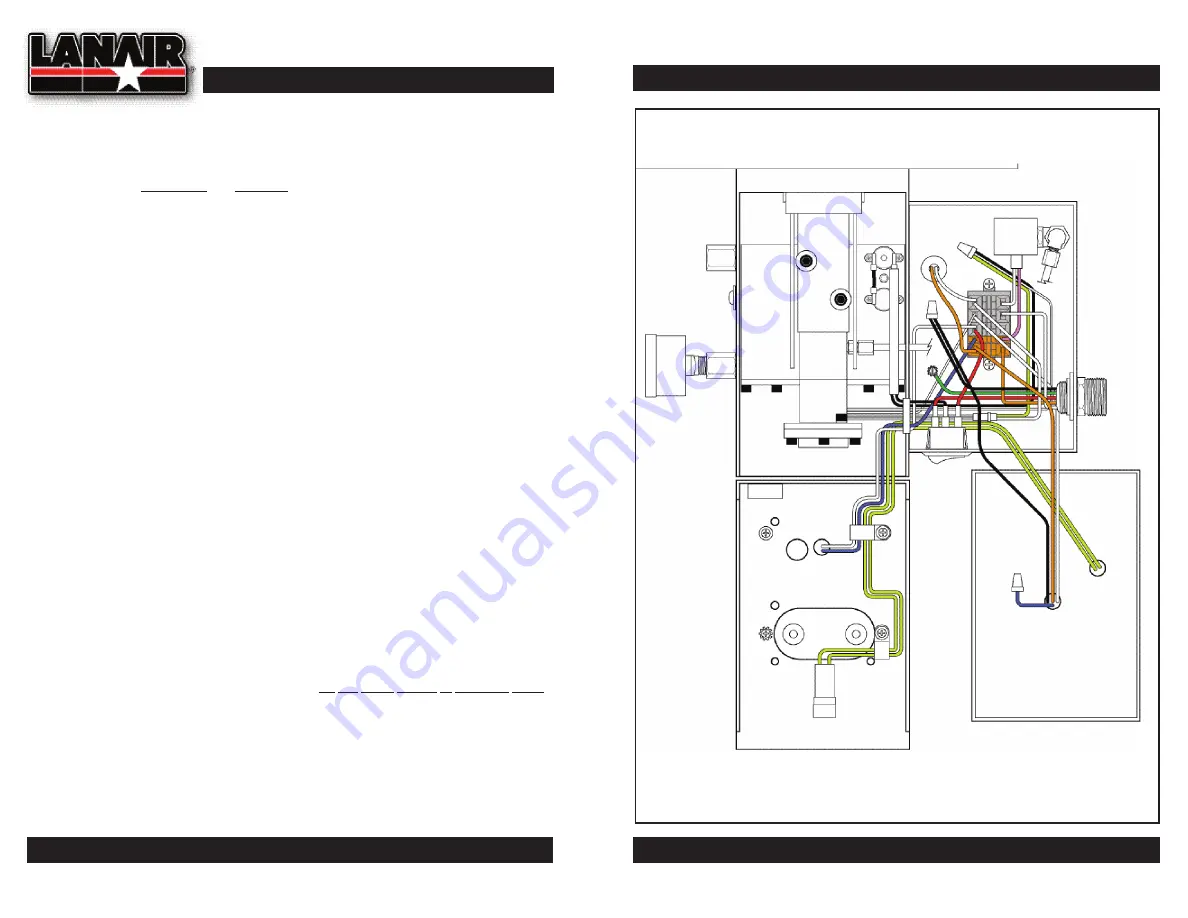 Lanair DUCTABLE DHI-300 Installation And Operating Instructions Manual Download Page 2