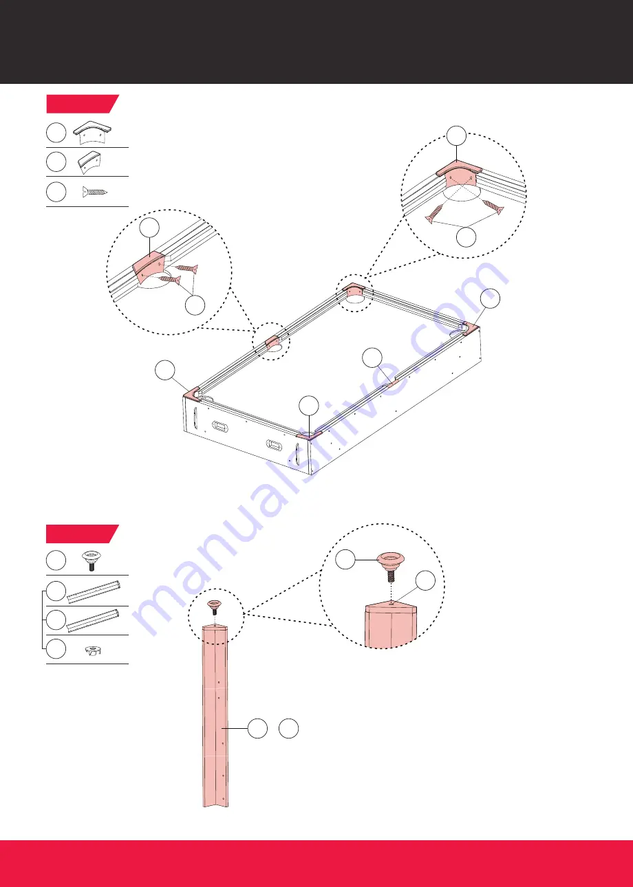 Lancaster CBF054 037P Assembly Instructions Manual Download Page 9