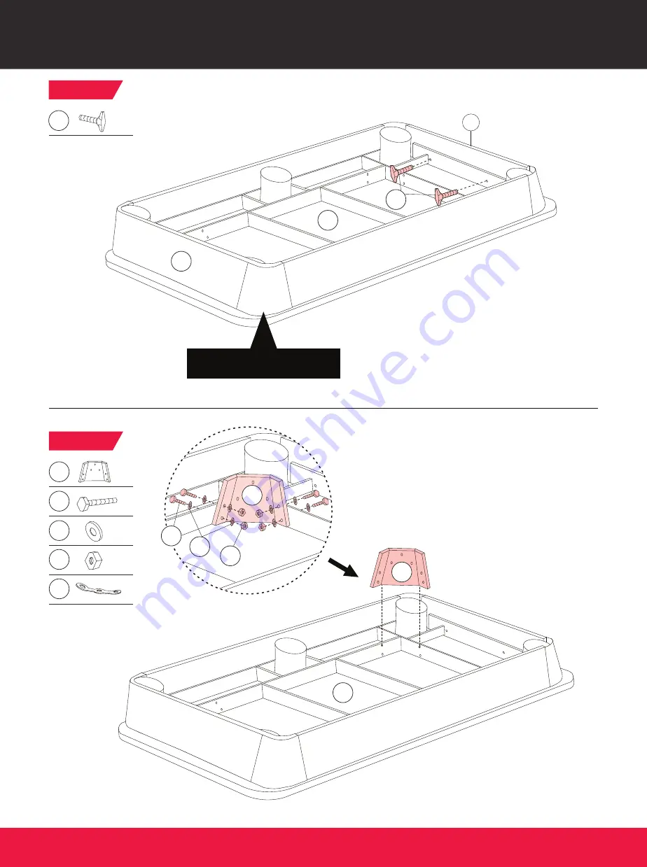 Lancaster SPREETAIL BLL090 117P Assembly Instructions Manual Download Page 8