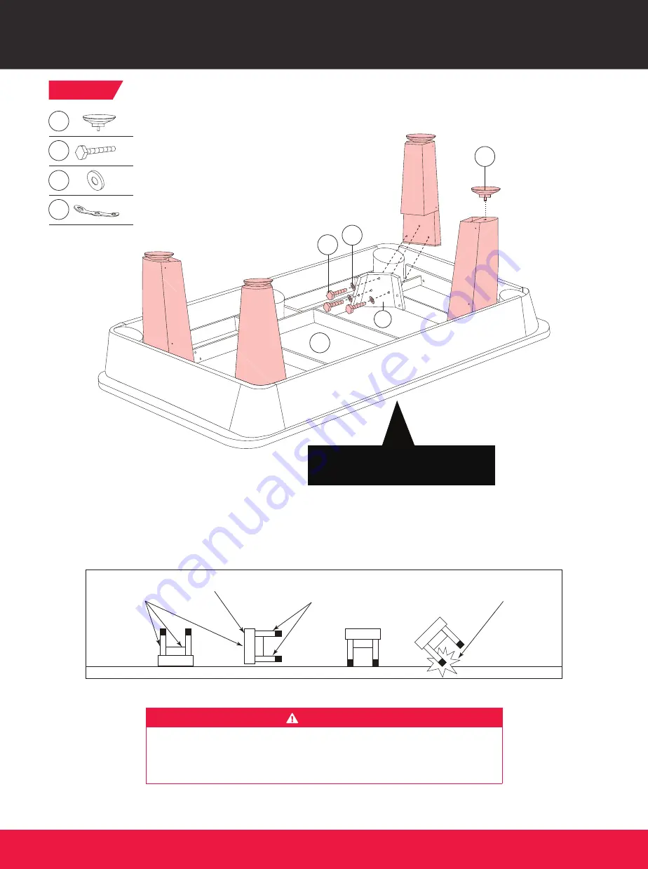 Lancaster SPREETAIL BLL090 117P Assembly Instructions Manual Download Page 9