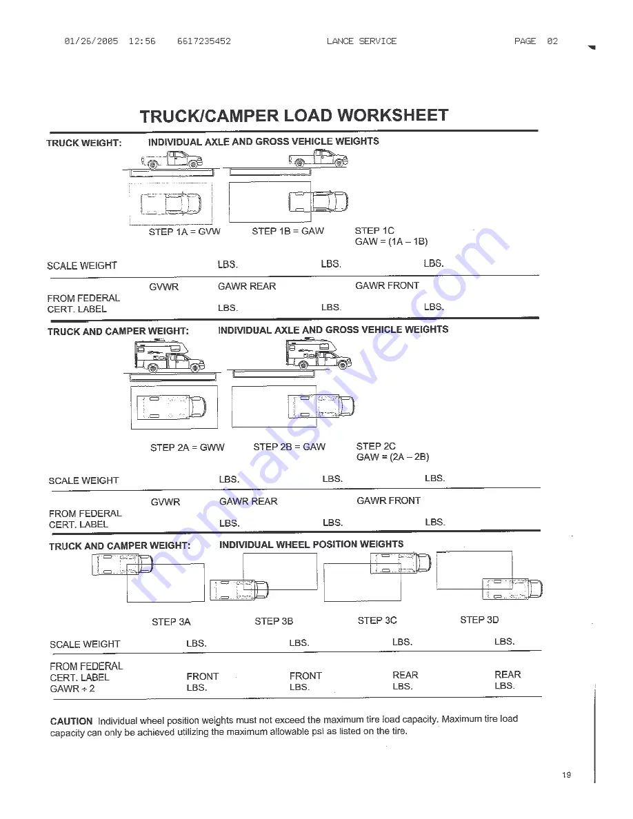 Lance Lance 2005 Series Owner'S Manual Download Page 79