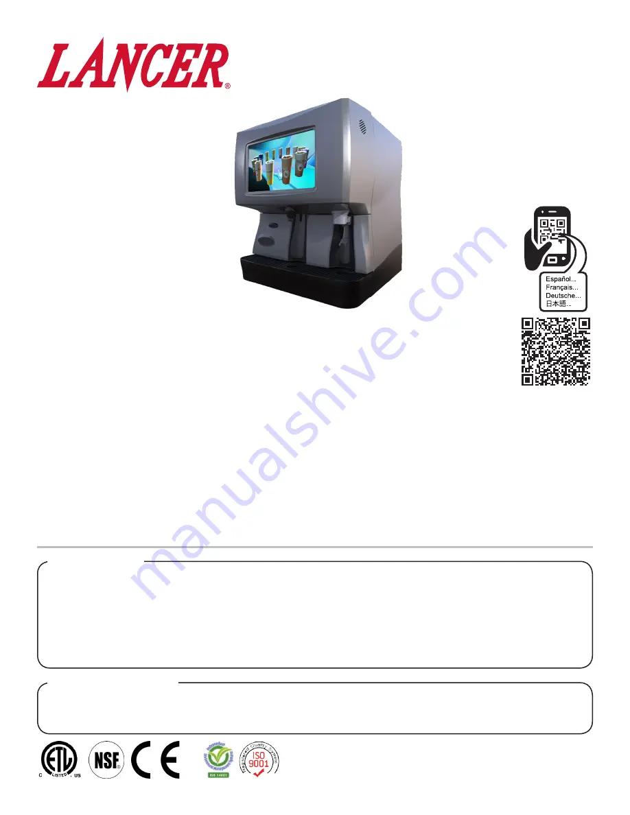 lancer TouchPoint Installation Manual Download Page 1