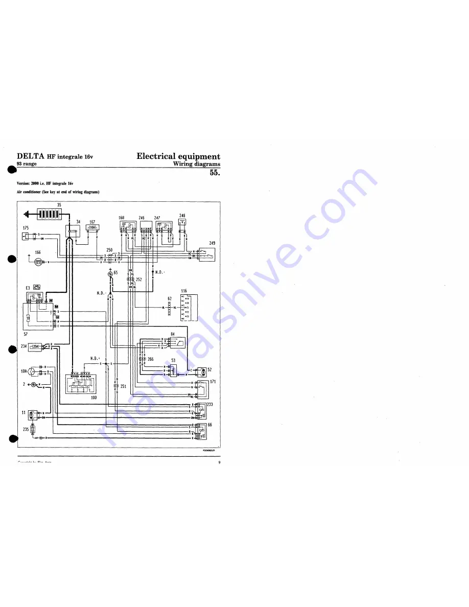 Lancia 1993 DELTA HHF Integrale 16v Workshop Manual Download Page 27