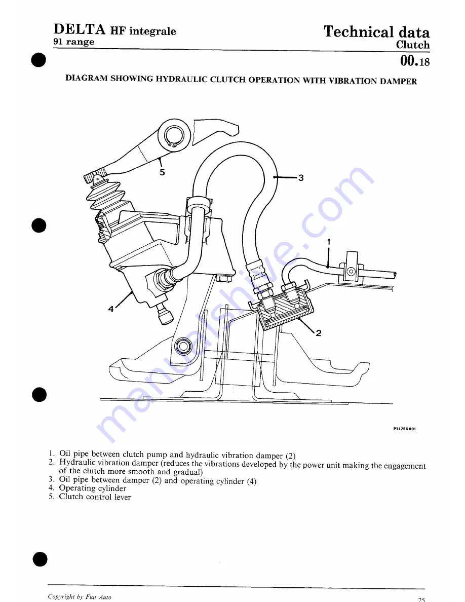 Lancia DELTA HF integrale Workshop Manual Download Page 28