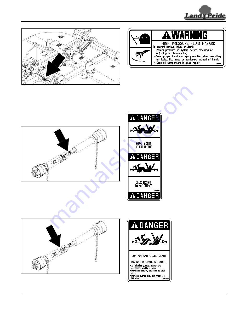 Land Pride 312-517M Operator'S Manual Download Page 9