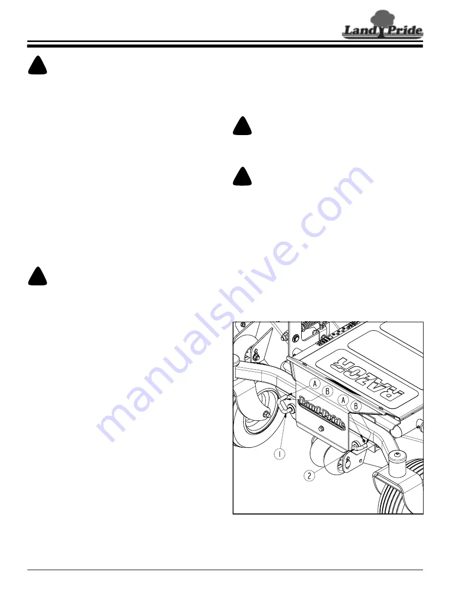 Land Pride 357-344M Operator'S Manual Download Page 24