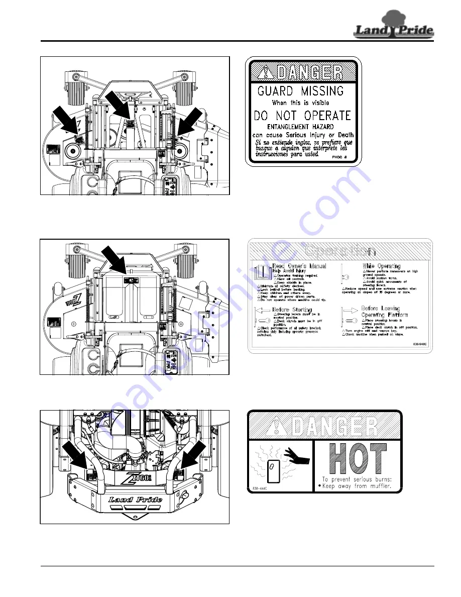 Land Pride 357-398M Operator'S Manual Download Page 9