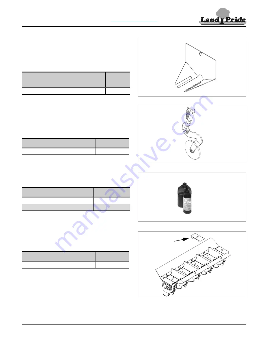 Land Pride 3P806NT Operator'S Manual Download Page 59