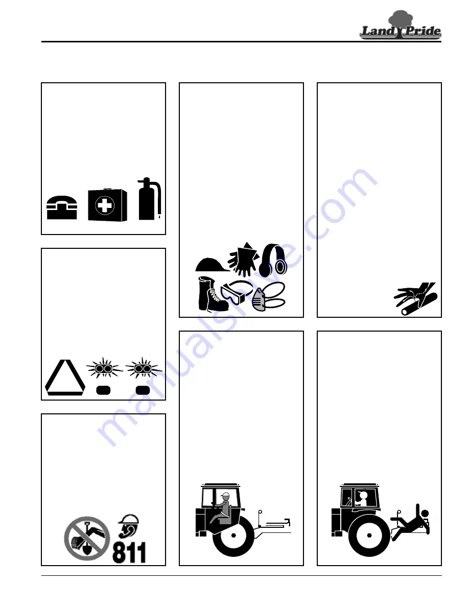 Land Pride 945551+ Скачать руководство пользователя страница 7