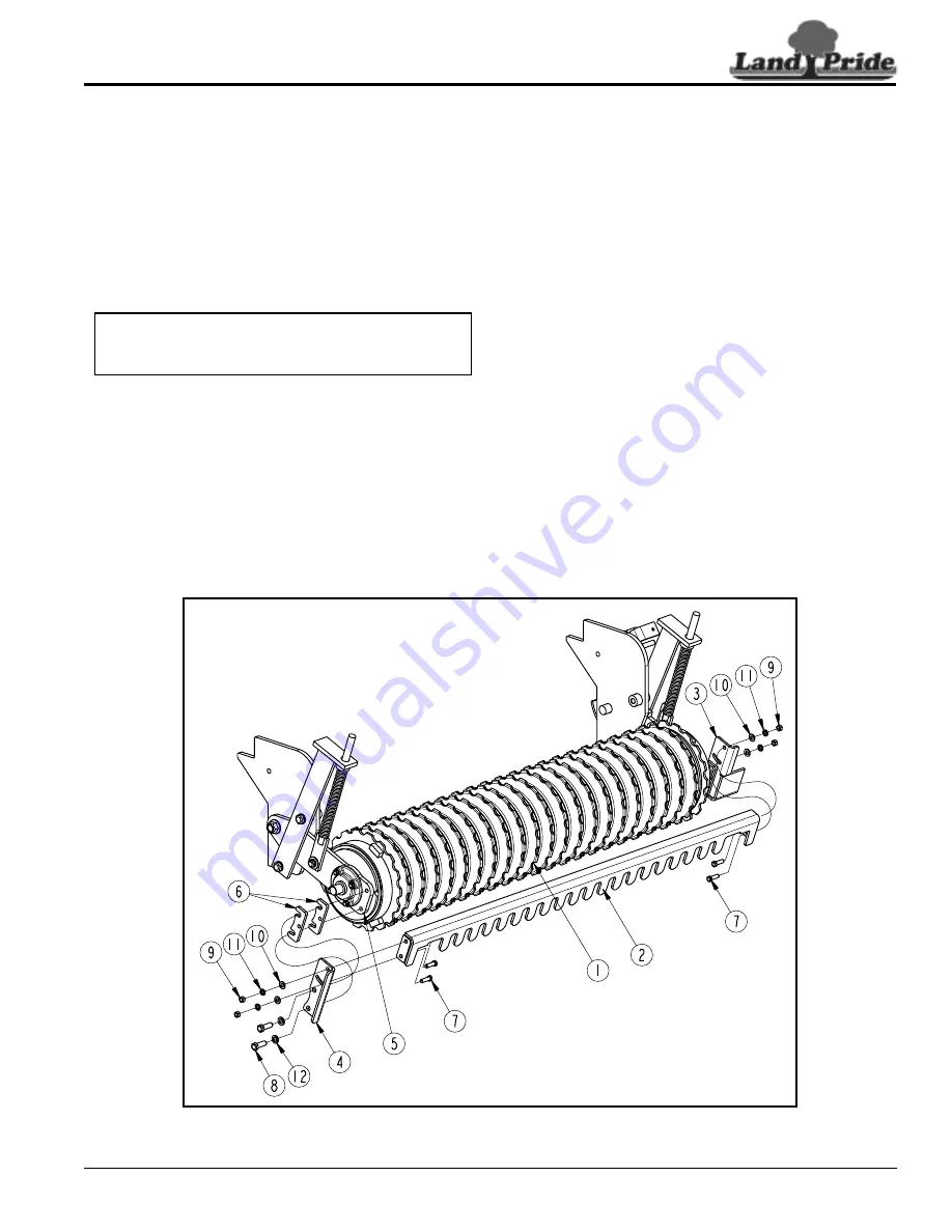 Land Pride All Purpose Seeder APS1548 Operator'S Manual Download Page 11