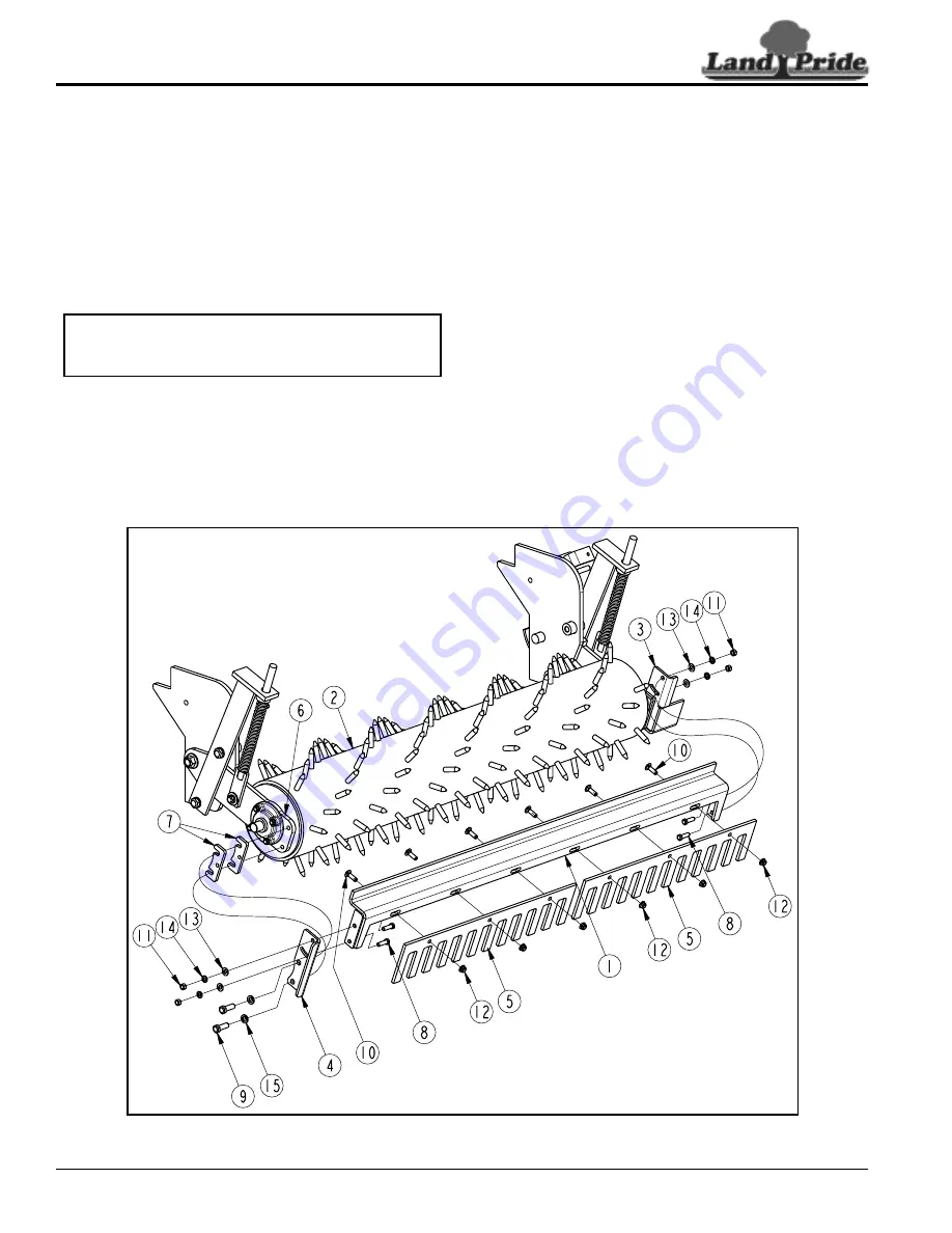 Land Pride All Purpose Seeder APS1548 Operator'S Manual Download Page 12