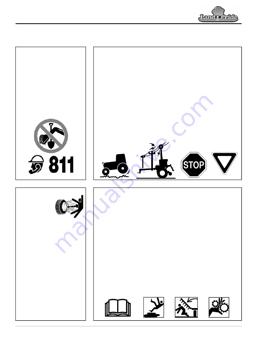 Land Pride CB1072 Operator'S Manual Download Page 6