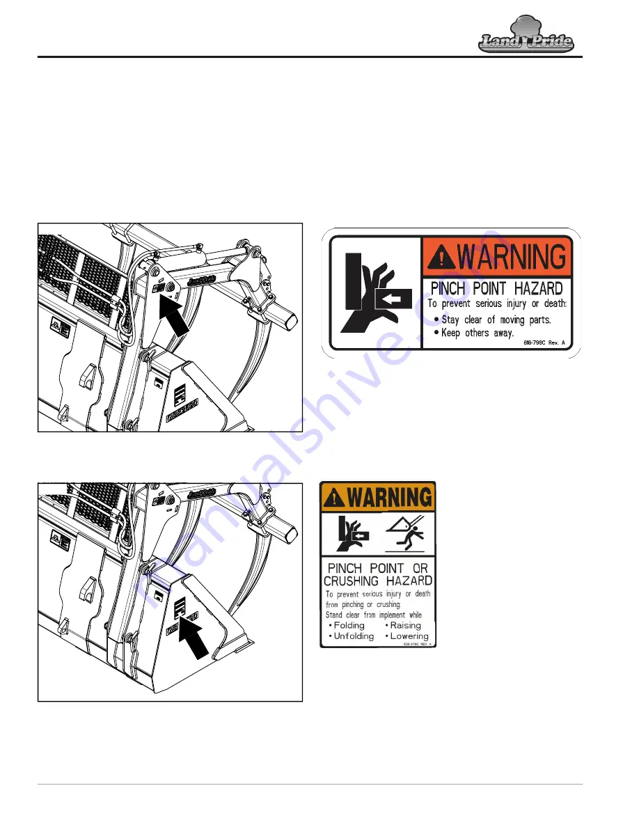 Land Pride GB25 Series Operator'S Manual Download Page 10