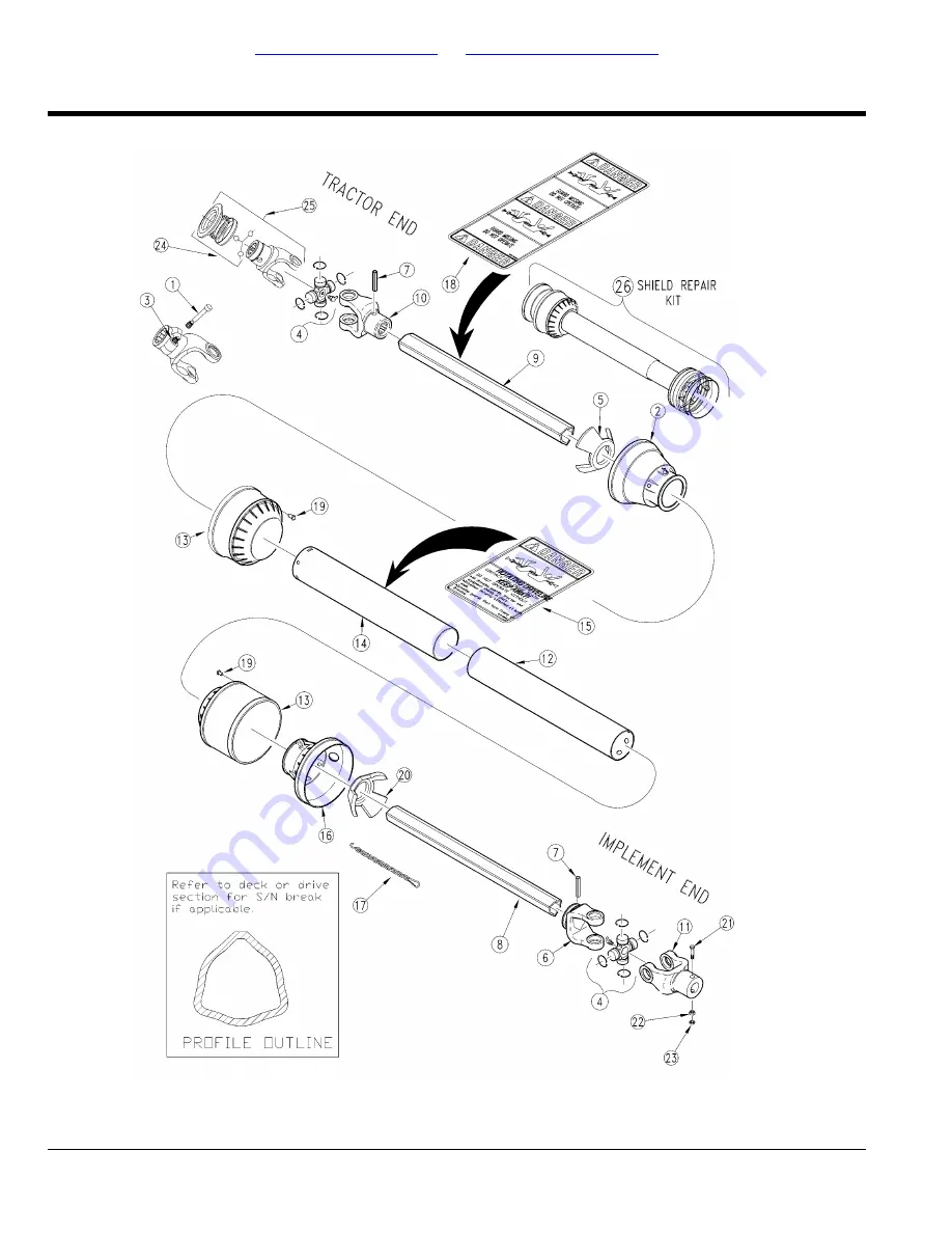 Land Pride RC15 Series Parts Manual Download Page 104