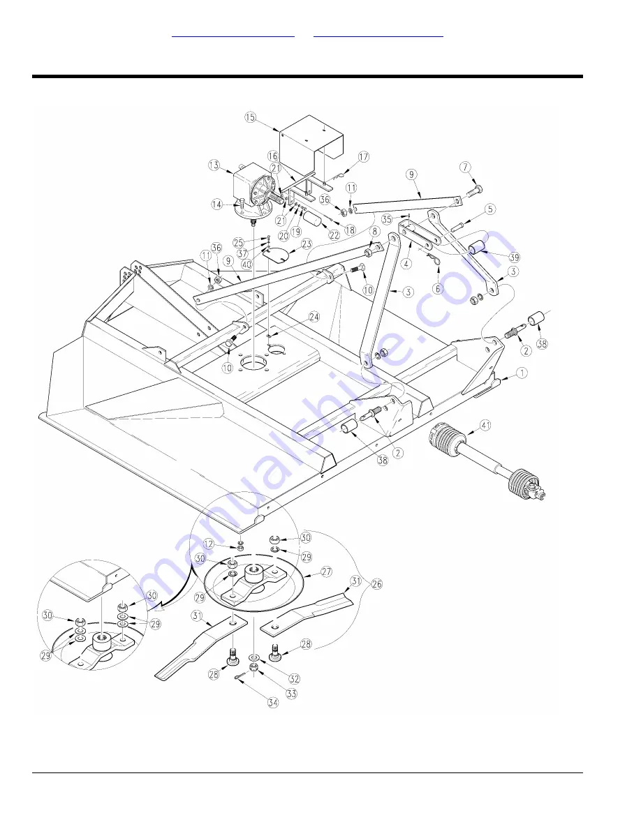 Land Pride RC15 Series Parts Manual Download Page 138